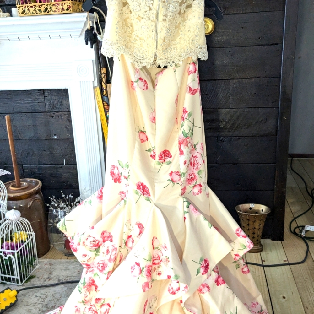 Sherri Hill 2 piece Gown